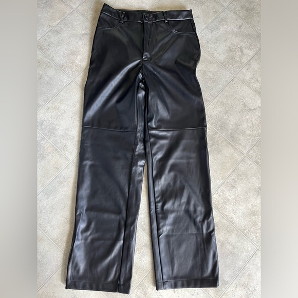 Faux Leather Pants - BNWT - Picture 2 of 5